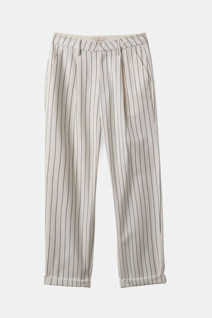 Victory Trouser Pant - Off White/Black - Image 2